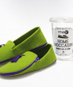 MOCASSINO KIDS VERDE ACIDO TG 29/30
